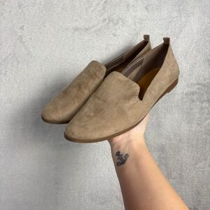 Dakota Chase Slip On Loafer Flats Tan Size 10 Minimalist Casual Travel Comfort